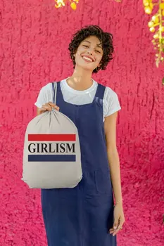 

Angemiel Bag Girlism Flag Nappy Backpack