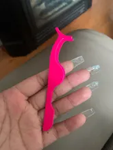 1 Uds pinzas para pestañas falsas, aplicador de pestañas postizas, rizador de extensiones de pestañas, pinza auxiliar, pinzas de maquillaje
