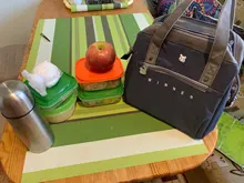 Bolsa de almuerzo portátil, nueva bolsa de caja de almuerzo con aislamiento térmico, bolsa de refrigeración Bento, bolsa de almuerzo, contenedor de comida escolar, bolsas de almacenamiento