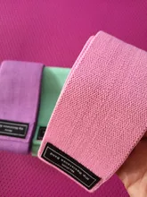 Conjunto de Bandas de resistencia para entrenamiento, banda deportiva de goma elástica para glúteos, equipo de Fitness para Yoga, entrenamiento de gimnasia, Bandas elásticas de tela