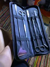 Tweezers-Set Scissors Landscaping-Tool-Kits Aquarium Aquatic-Plants Stainless-Steel 5pcs