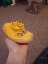 Zapatos antideslizantes para niños, Calcetines antideslizantes de algodón para recién nacidos, con suela de goma, calcetines para interiores de dibujos animados