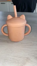 Lets Make-vasos de alimentación de bebé, tazas de aprendizaje de dibujos animados para bebé, grado alimenticio para niños pequeños