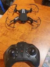 LSRC-Mini Dron 4K 1080P HD, cámara WiFi Fpv, presión de aire, altura de mantenimiento, negro y gris, Quadcopter plegable RC, juguete para regalo