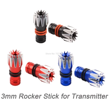 

STP3D M3 Anti-Slip Control Stick Rocker Cover Transmitter 3mm Joystick For Wfly/Radiolink/Walkera/ Frsky x-lite Remote Control