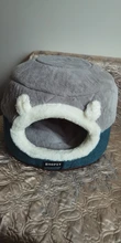 Bed Kennel Cat-House Hoopet Cave Home Dog-Puppy Warm for Teddy