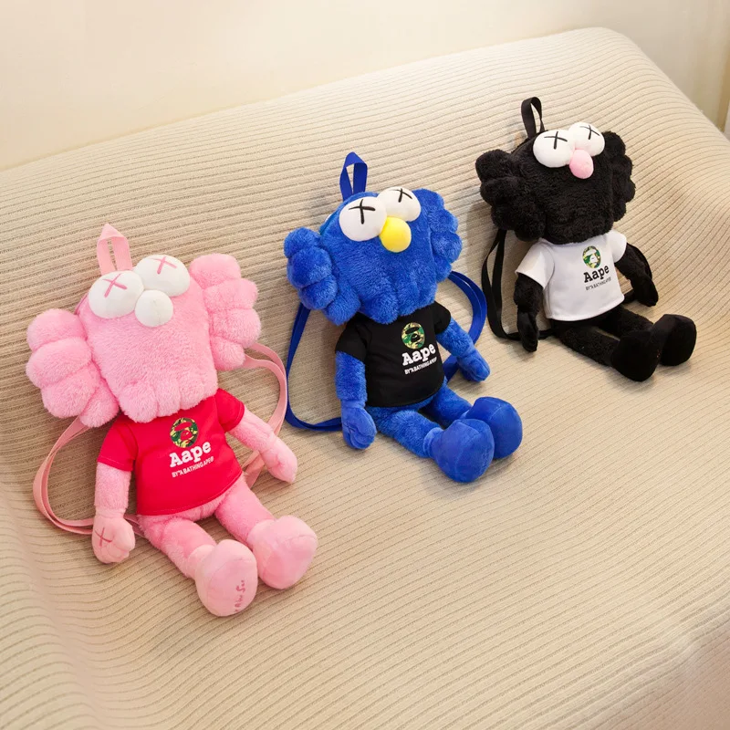 Мягкая игрушка Kaws Bff 35 см (Синяя)|Игровые фигурки и трансформеры| |