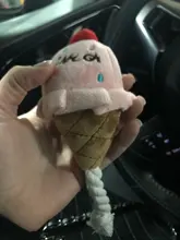 Funny Dog Toys Creative Hambuger Pet Toy Puppy Pet Play Chew Toy Dog Squeaky Toys 