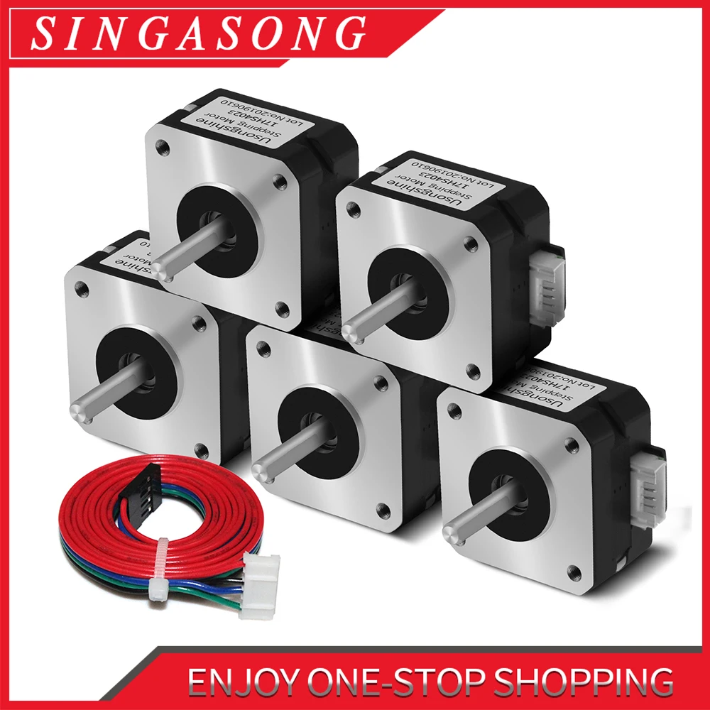 

Nema17 17HS4023 for Titan Extruder 4-lead Nema 17 42 Motor 12V / 24V 3D Printer Motor For 3D Printer Parts