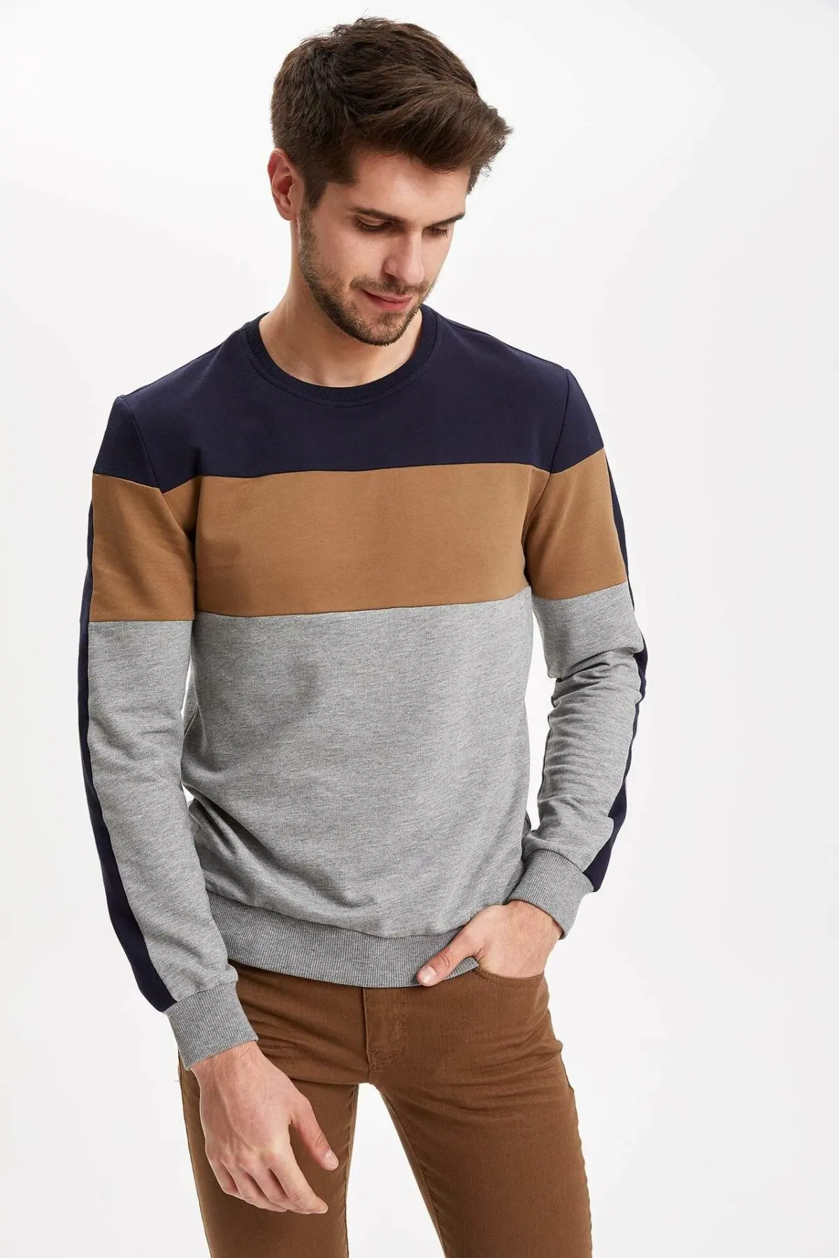 Дефакто человек пот Shirt-K6483AZ19SP