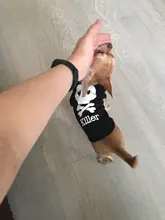 Puppy Shirt Teacup Dog-Vest Yorkie-Bulldog Dogs Pawstrip Summer Pet Small for Teddy