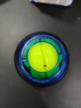 LED bola para la muñeca entrenador giroscopio fortalecedor Gyro Bola de poder ejercitador de brazo máquina de ejercicio gimnasio Bola de poder de equipos de Fitness