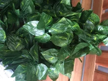 10 Style 1pc Artificial Decoration Vivid Vine Rattan Leaf Vagina Grass Plants Grape Leaves