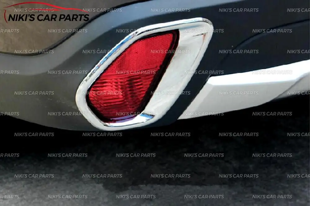 Накладки на задние противотуманные фары для Mitsubishi Outlander 2013- ABS пластик 1 комплект/2 шт. молдинг украшения автомобиля