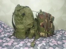 Mochila táctica de 50L para hombre, bolsa táctica deportiva Molle 4 en 1, para senderismo al aire libre, escalada, ejército, Camping