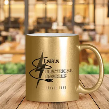 

Personalized Professional Electrical Engineer Gilded Mug Cup-1