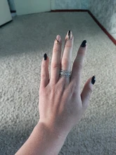 Anillo de plata elegante con diamantes de imitación para mujer, anillos de amor anchos para mujer, sortija de compromiso de boda, anillos joyas regalos