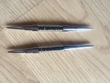Delineador para decoración de uñas, herramienta de pincel de cristal tallado, pluma de dibujo de línea ultrafina, cable de tracción, flor de fototerapia, pluma doble de Metal