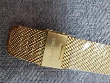 La Rosa Oro 1 Set pulsera reloj del cuarzo de Japón creativo diseño impermeable de malla de acero inoxidable relojes reloj femenino