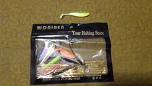 Shad Worm Wobblers Jigging Fishing-Lure Soft-Bait Tackle-Bass-Pike Aritificial T-Tail