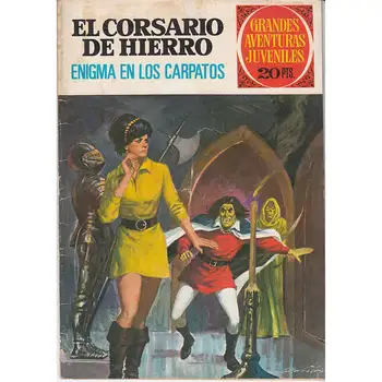 

The iron privateer, great young adventures Red Series N. 69, year 1973, ED. BRUGUERA, 1ª edition, author AMBROS