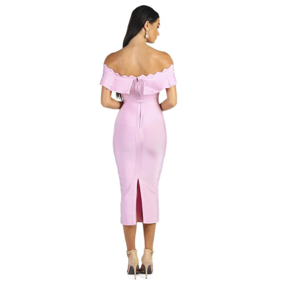 women bandage dress-303