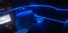 Car-Atmosphere-Lamps-App Sound-Control Auto-Interior-Ambient-Light Colorful RGB Mode