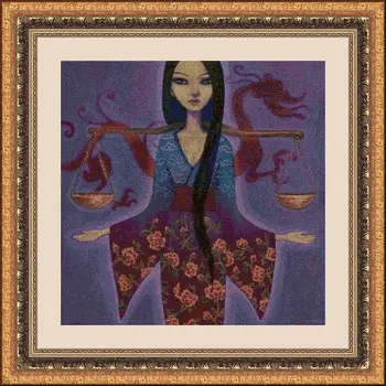 

CROSS STITCH KIT PANDATHREAD CULTURE ASIATICA 30718