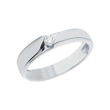 

Gold ring with diamonds sunlight sample 585