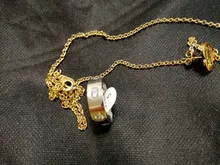 Anillo de compromiso de acero inoxidable y oro rosa para mujer, sortija de compromiso con cristales giratorios brillantes de lujo