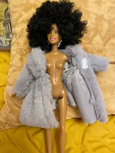 Toy Doll-Accessories Body-Joints African Doll Girl Gift Black Baby Pretend-Toy Can-Change-Head-Foot-Move