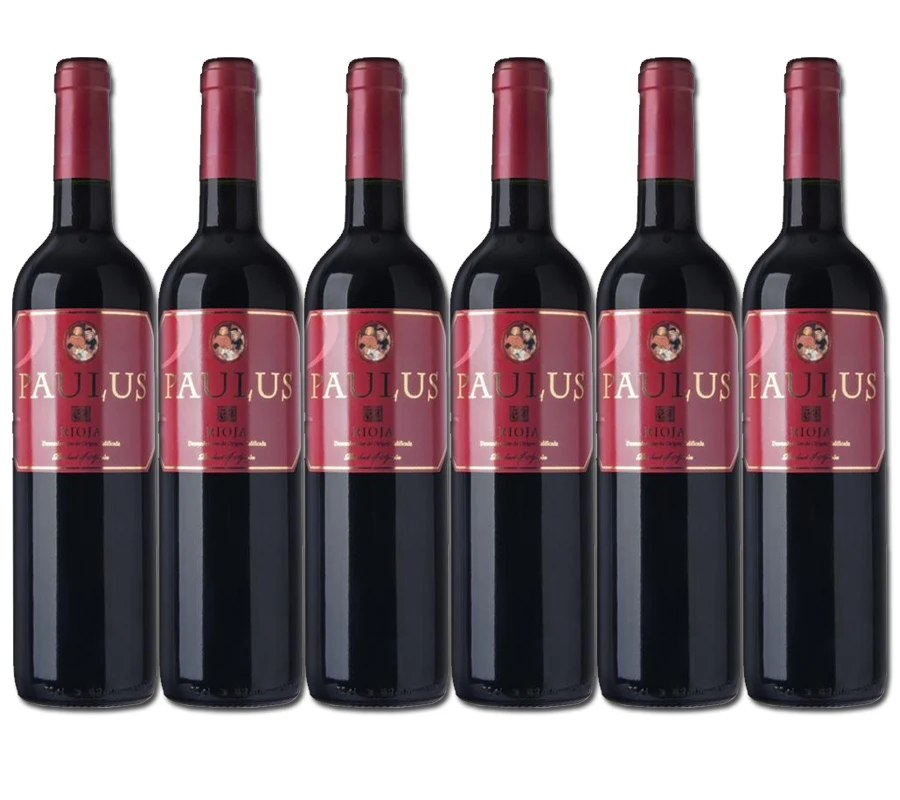 Red wine Sergius Rioja cosechero Wines Red young D.O.C Rioja 6 750 ml - Total: 4500 ml afbeelding
