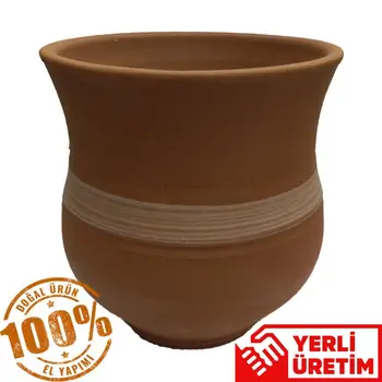 

Handmade Clay Cup-Natural Test Cup
