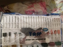 268PC Abrasive Rotary Tool Accessories Set Electric Mini Drill Bit Kit for Dremel Sanding