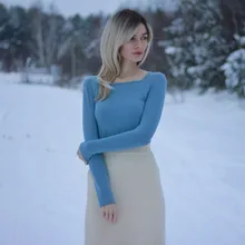 Sweaters Clothing Pullovers Female Cropped MISHOW Winter Women Tops Knitwear Warm Casual