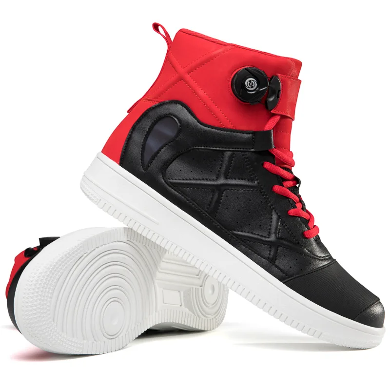Men's Motorcycle Boots | Casual Shoes | Fashion Black Leather Footwear