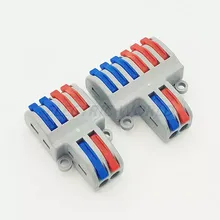 Cable Connector Lighting Conductor-Terminal-Block Fast-Wire Push-In Mini SPL-42 Compact