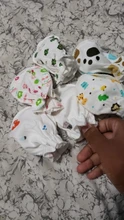 3 pares de dibujos animados lindo bebé niños niñas antiarañazos mitones guantes de bebé guantes de niños