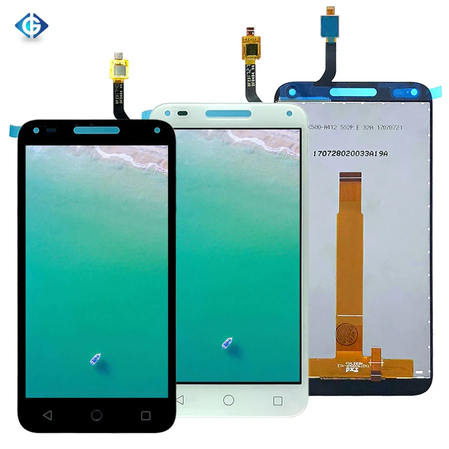 10 шт. ЖК дисплей для Alcatel One Touch U5 3g 4047 4047D 4047G OT4047 OT4047G ЖК-дисплей Дисплей кодирующий преобразователь сенсорного экрана в сборе DHL
