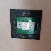 Voice-Control-Light Wall-Switch Fire-Line Tuya Smart-Life-Glass Esooli Wireless Standard