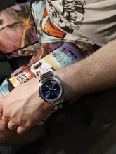 BELUSHI-reloj de cuarzo para hombre, cronógrafo luminoso de acero inoxidable, resistente al agua, con calendario y fecha, de negocios