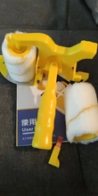 6Pcs Paint Edger Roller Brush Tools Portable Clean-Cut Brush for Home Wall Ceilings