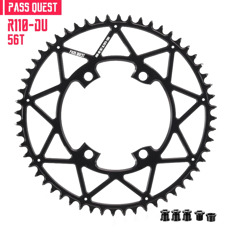 pass quest 56t r8100用　ナローワイド　チェーンリング Uf9b7493554ce42af9ddd3e58038d6