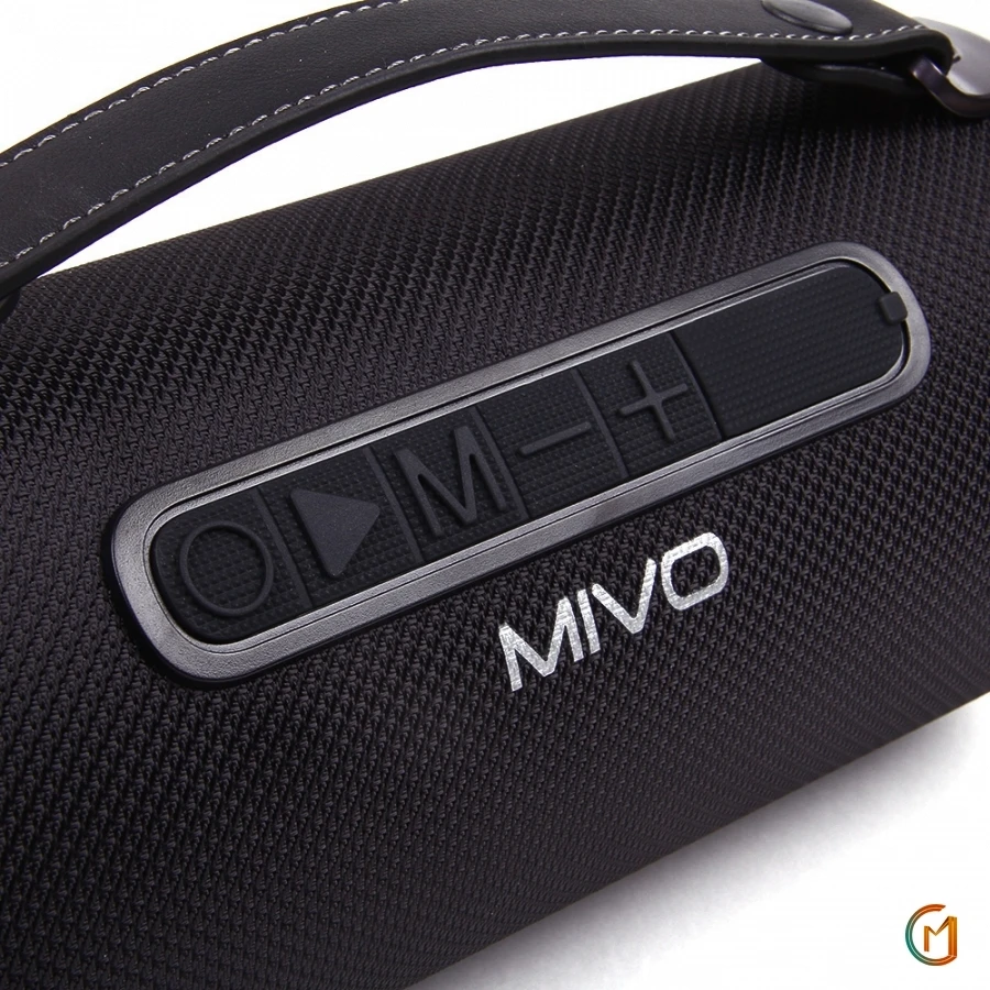 Портативная колонка Mivo M08 с bluetooth 3D стерео USB диск, Micro SD, Разъем Aux-in 3.5 мм и FM радио 1500mah новинка для ios и android устройств apple и samsung