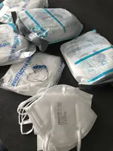 Mascarilla KN95 FFP2 con filtración, máscara facial transpirable, antiniebla, antipolvo, 50 Uds.