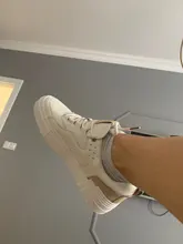 Mujeres KemeKiss zapatillas de deporte de cuero Real de nuevos zapatos planos zapatos de mujer de moda de Color mixto de diario de las mujeres zapatillas de deporte calzado tamaño 35-40