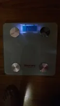 Sinocare-báscula de cuerpo inteligente para baño, medidor de composición de grasa, prueba de 12 fecha corporal, IMC, peso, salud, pantalla LED, Bluetooth