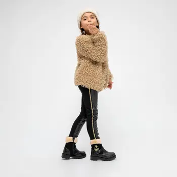 

FLO SOCRATIC 9PR Black Female Child Boots KINETIX