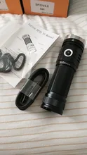LED Flashlight Power-Indicator Powerful Sofirn SP33V3.0 Usb Rechargeable Cree Xhp50.2