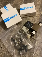 2V025-08 normalmente cerrado 12V 12V 24V 220V 1/4 BSP 2 2 posición de válvula solenoide de aire 2V025-08 Válvula de Control neumática